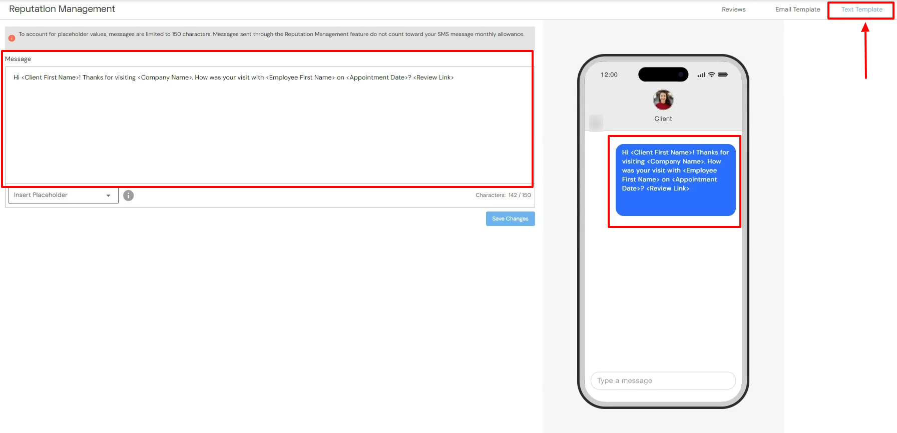 DaySmart Salon review request options via email and text for beauty salon