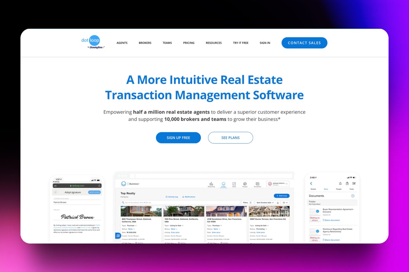 real estate software