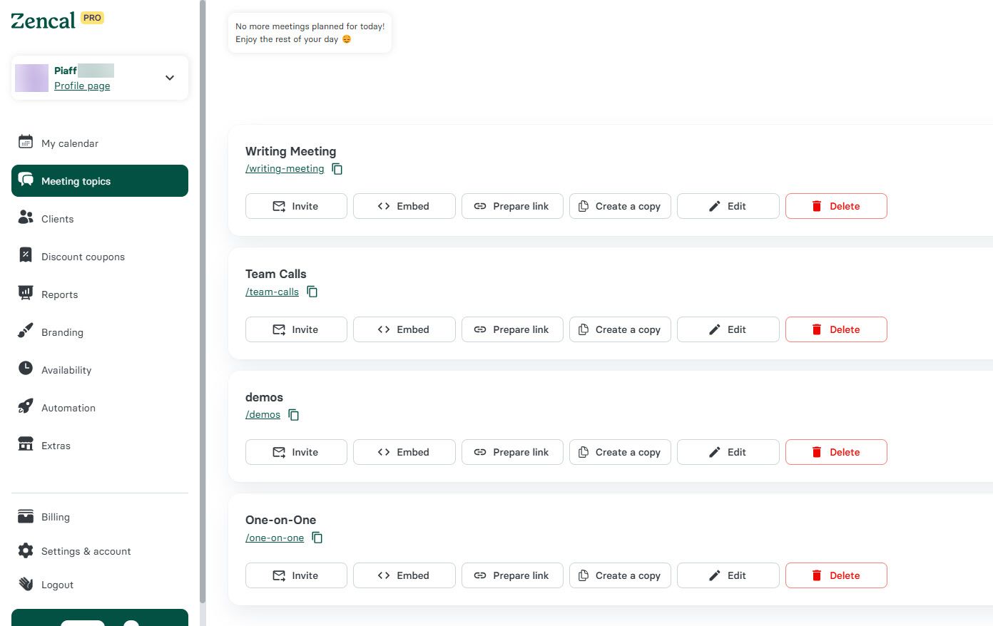 Zencal - Cheaper Calendly Alternative