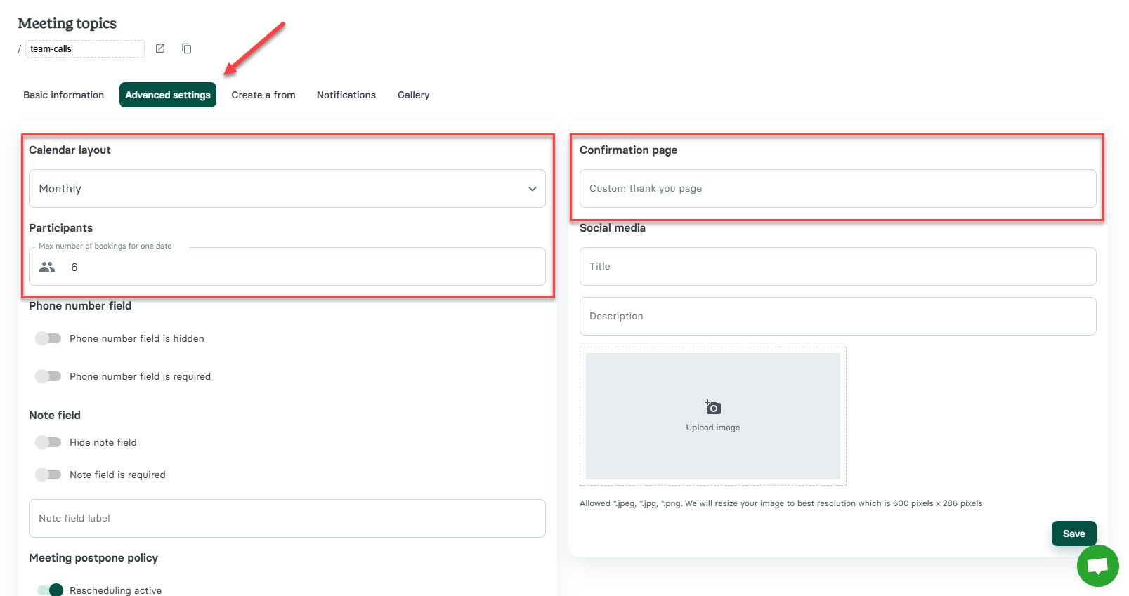 Choose Your Meeting Time and Place