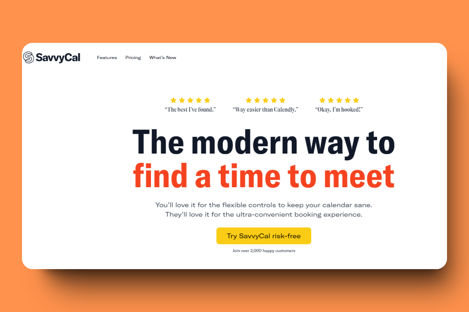 SavvyCal - Best Doodle Alternative