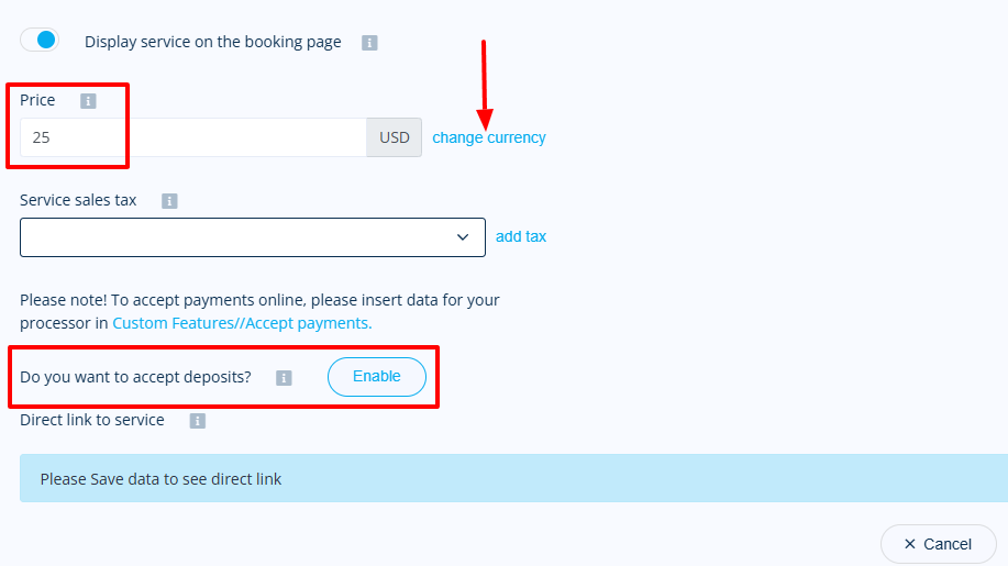 2. Simplybook.me - salon booking system screenshot