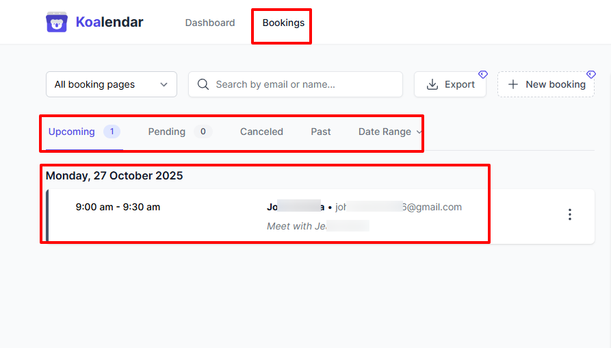 In the form, I will simply add my question, then choose a field type, and decide to make it visible on the booking page