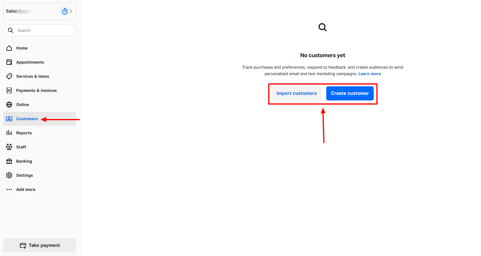 4. Koalendar - salon booking system screenshot