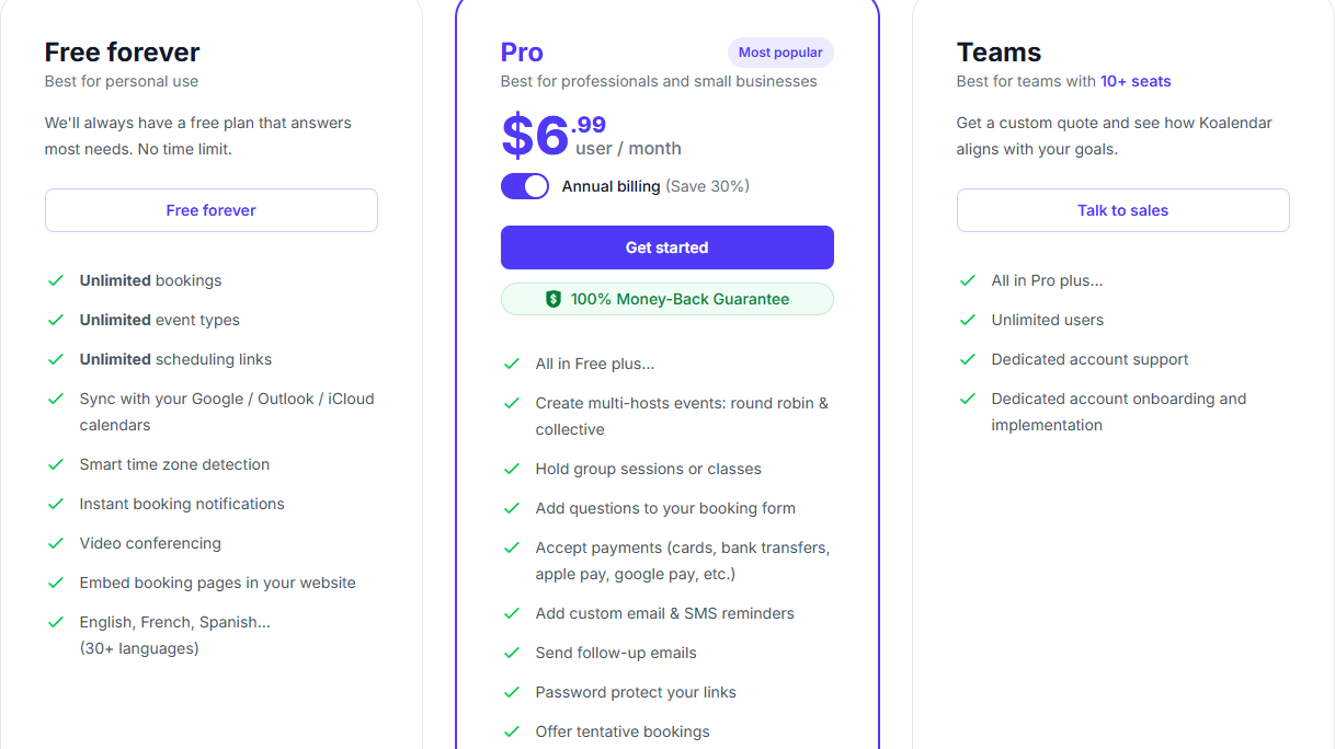 On the next setup page, you can ask invitee questions and collect information, such as name and email address