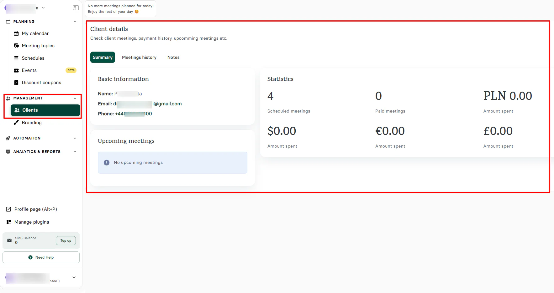 7. Appointy - salon booking system screenshot