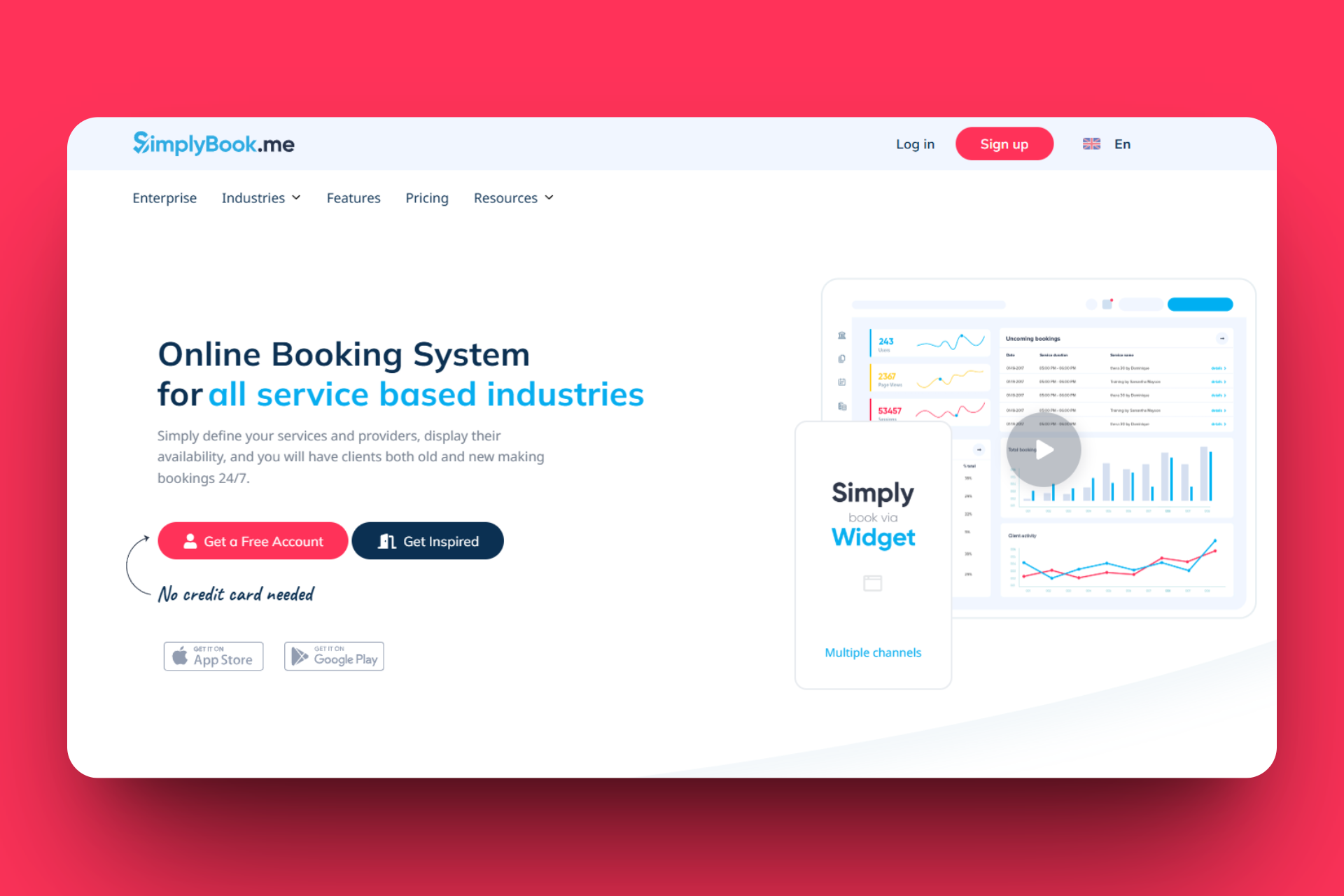 1. Zencal - salon booking system screenshot