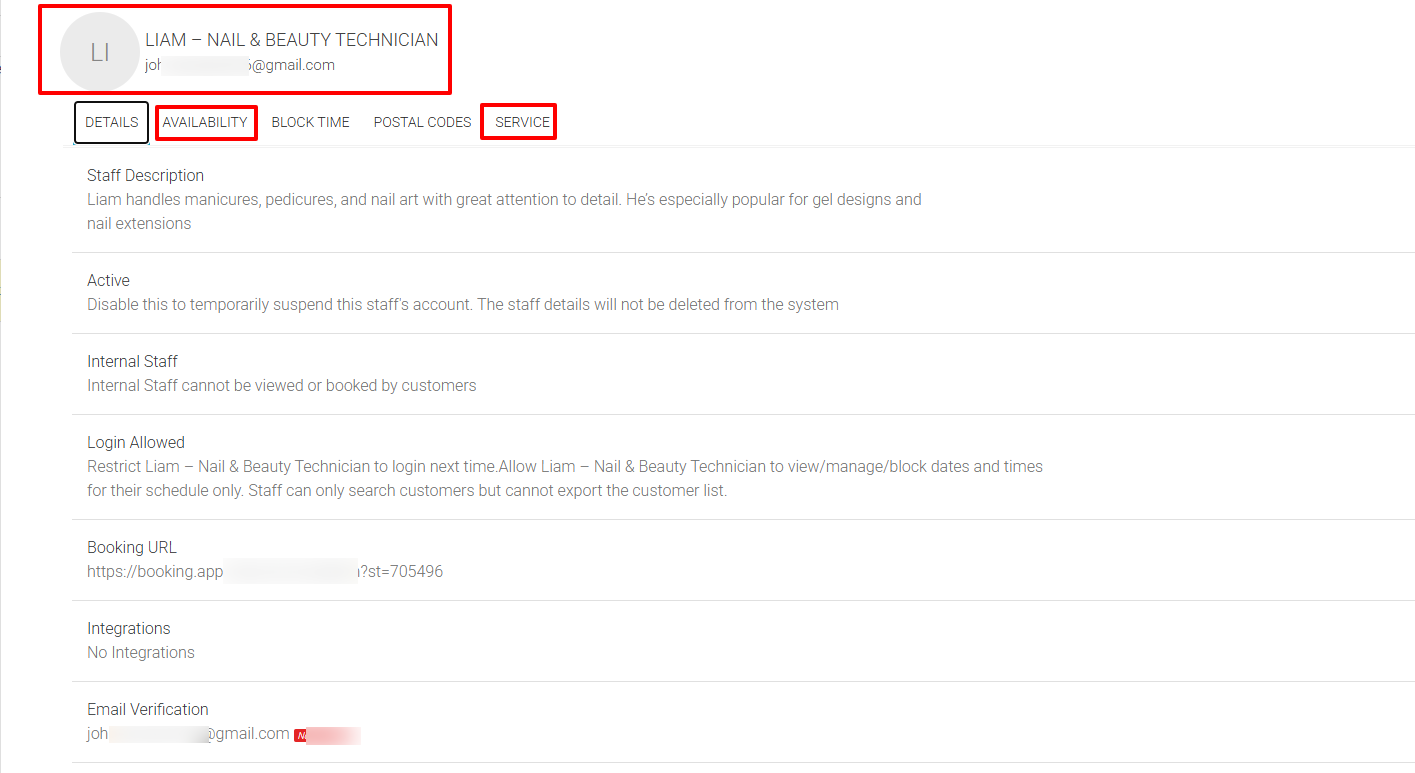 We will add one by clicking the '+' button and going to 'Staff'