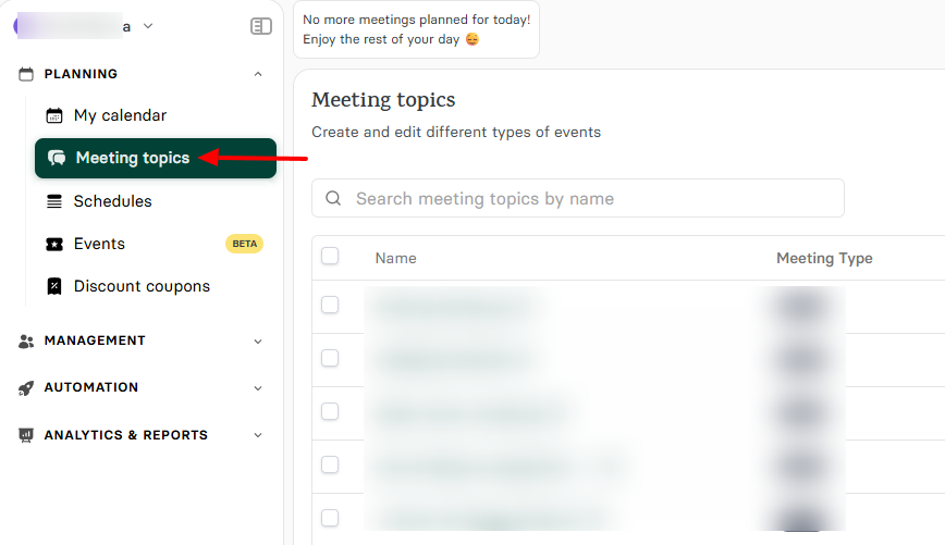 1. Zencal - salon booking system screenshot