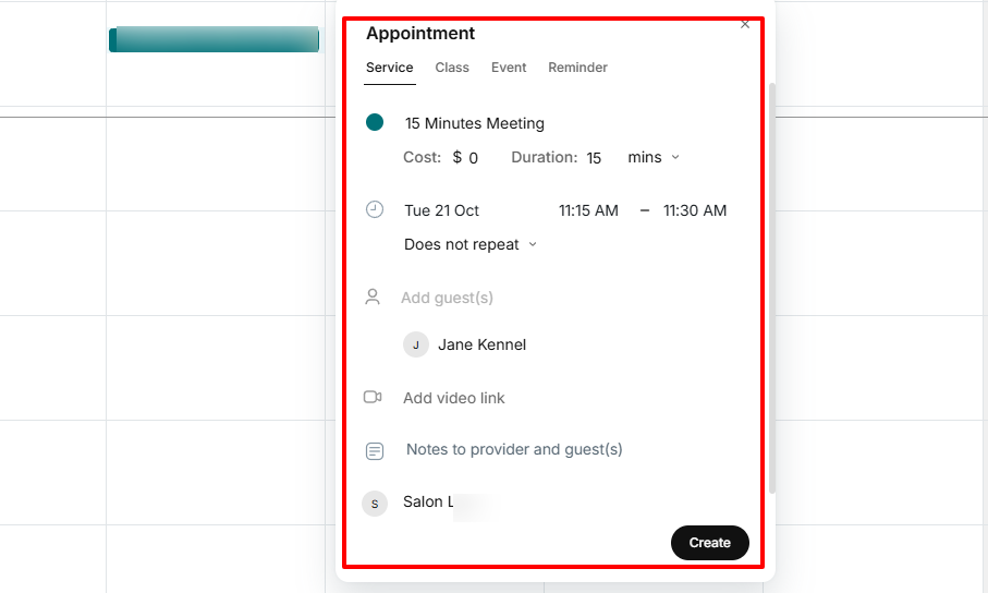 I could also possible add a notification message