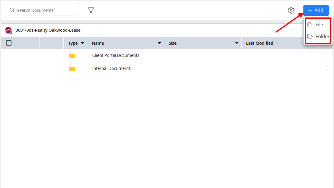 On the right side of the interface, go to 'Add'. You can choose a file or a folder