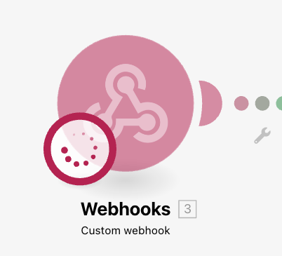 Enable webhook in Make.com
