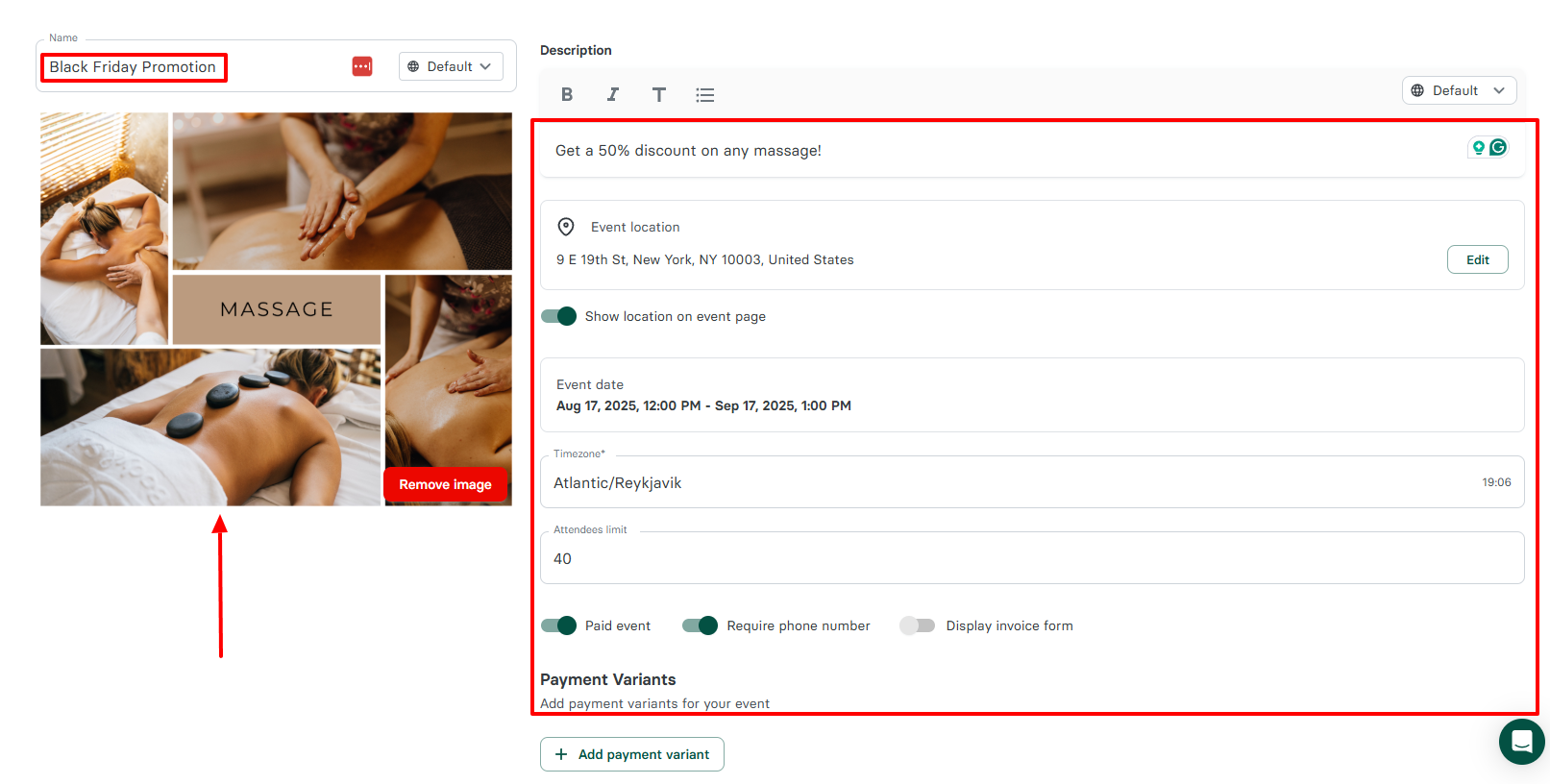 massage therapy software