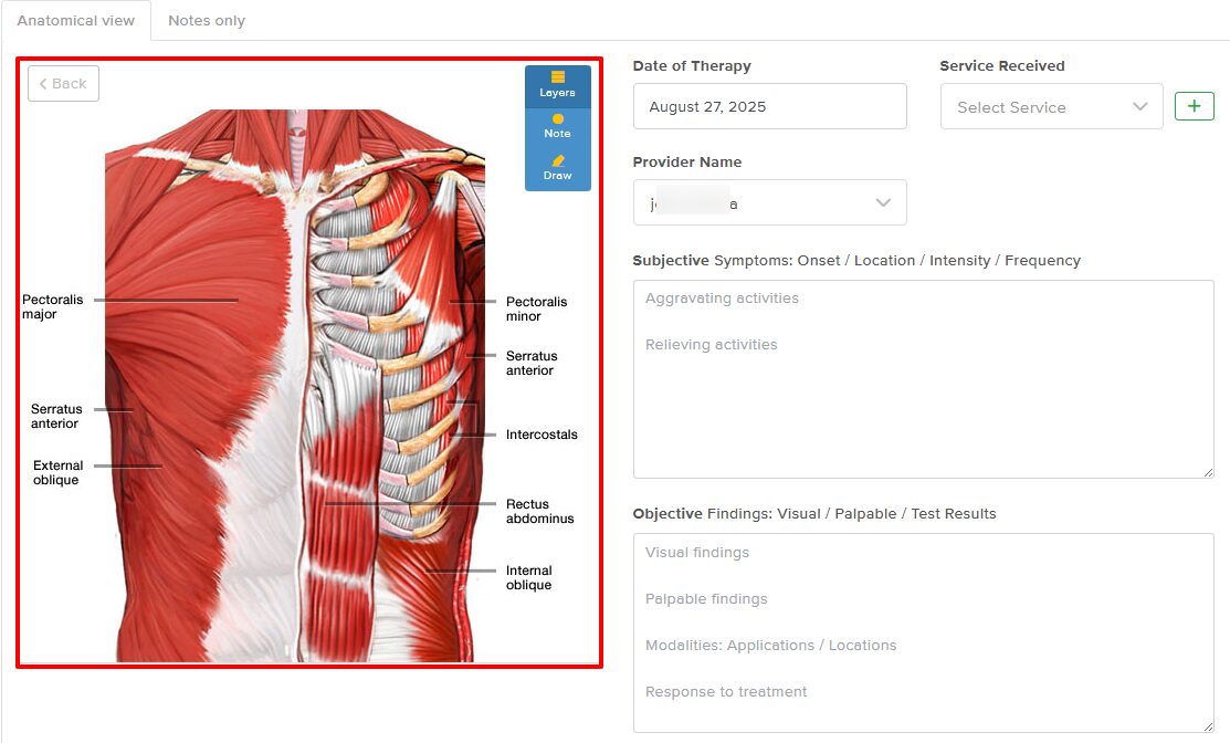 massage therapy software