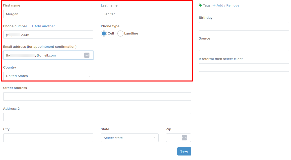 massage therapy software