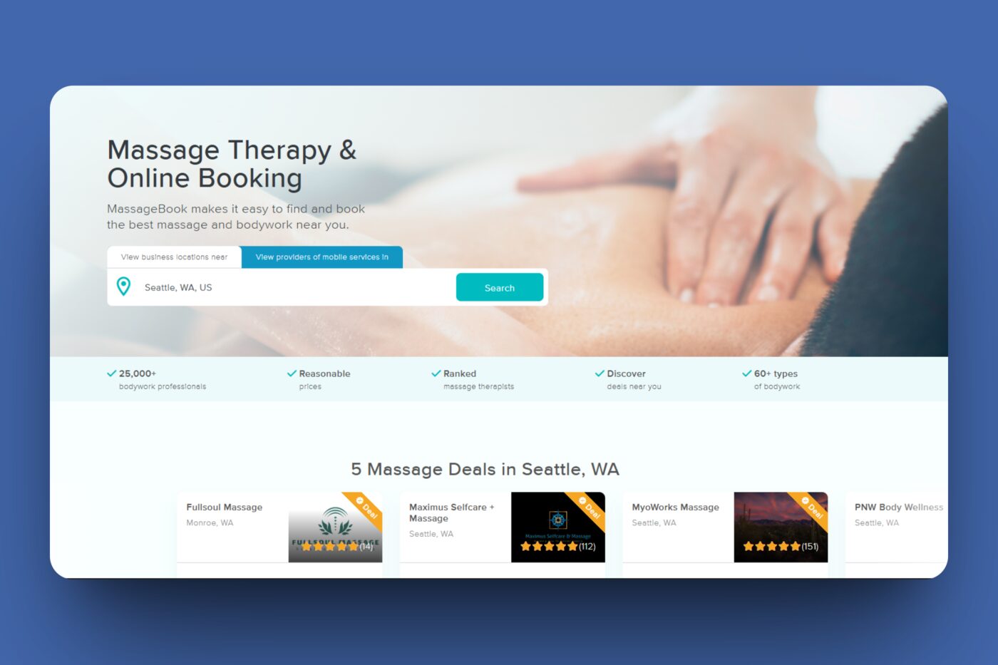 massage therapy software