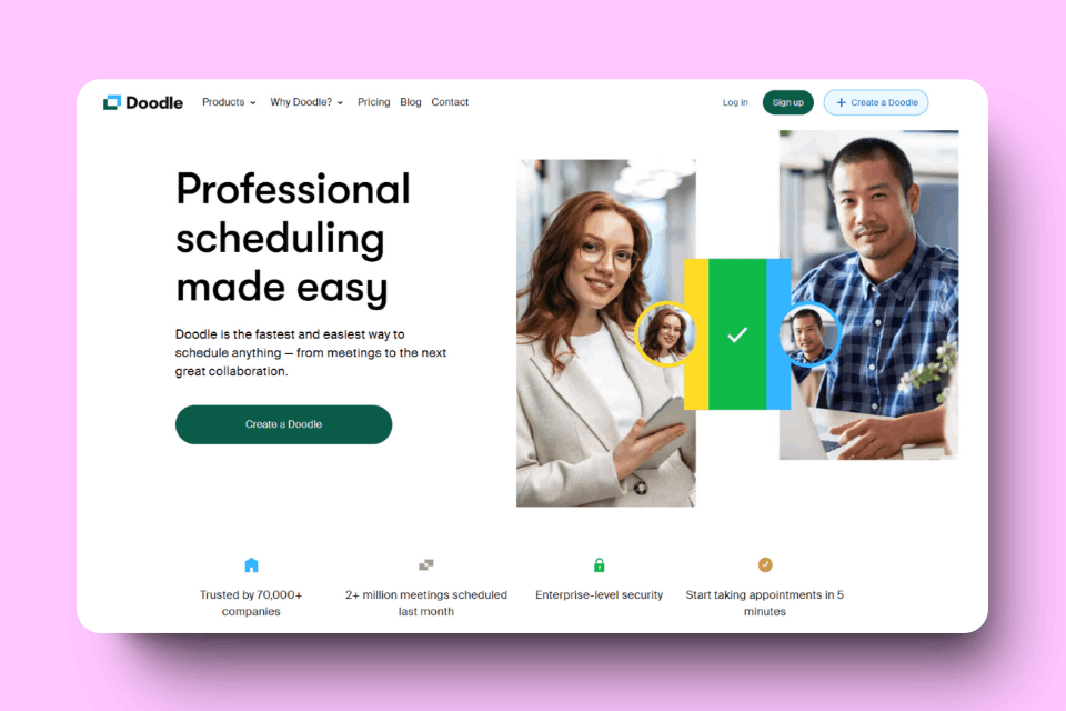 Doodle - Best Meeting Scheduler Software