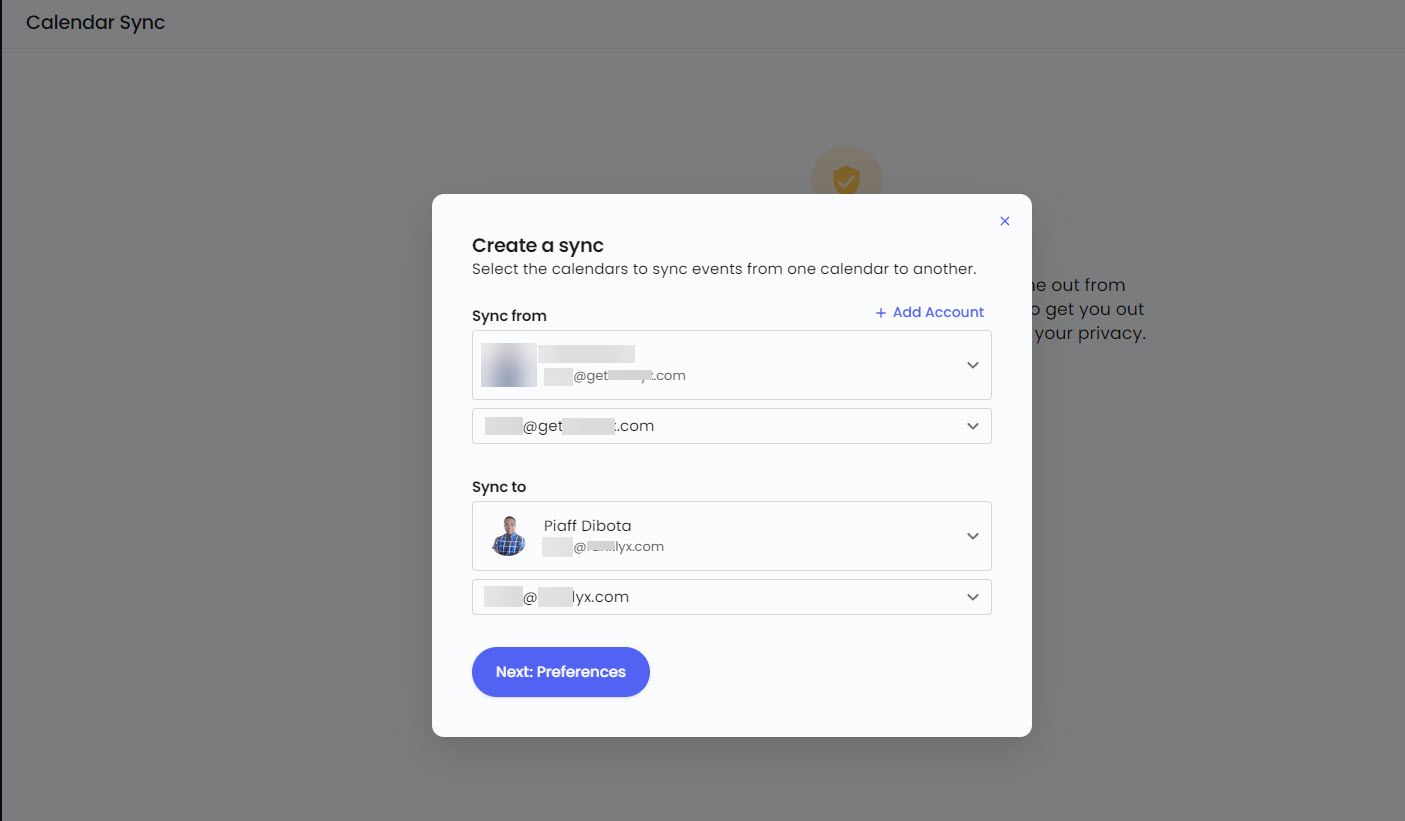 Create Calendar Sync in Reclaim AI