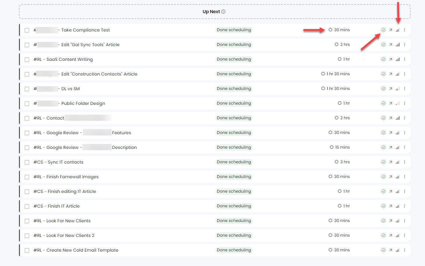 Task Feature in Reclaim AI