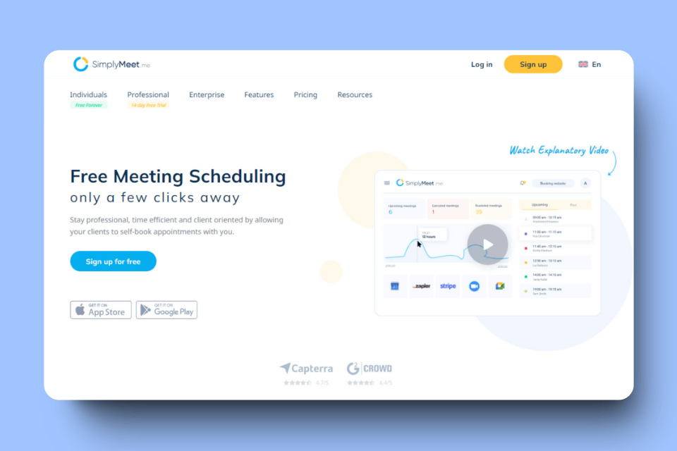 SimplyMeet - Best Meeting Scheduler Software