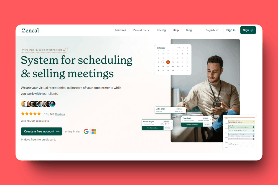Zencal - Best Meeting Scheduler Software