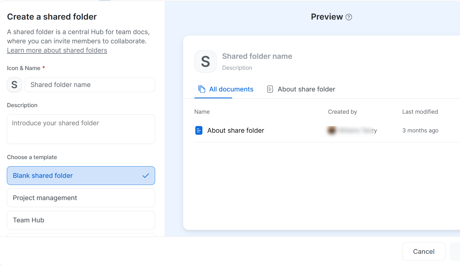This tool also features Hubs, a space where you organise past recordings and sessions