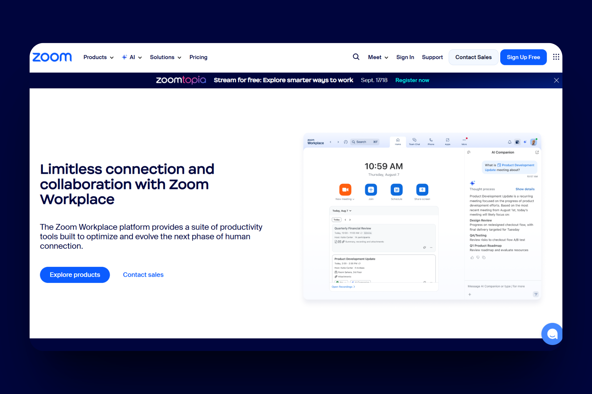 Last on the list of online coaching platforms is Zoom