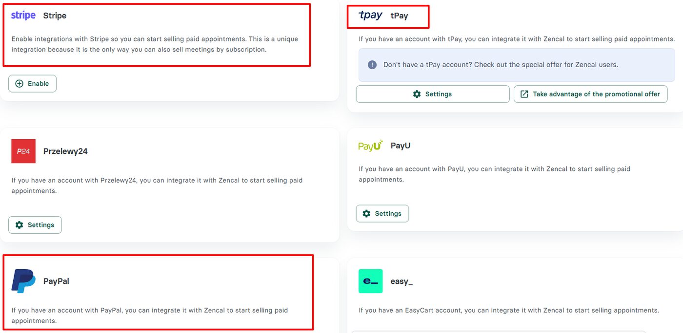 Salon software screenshot