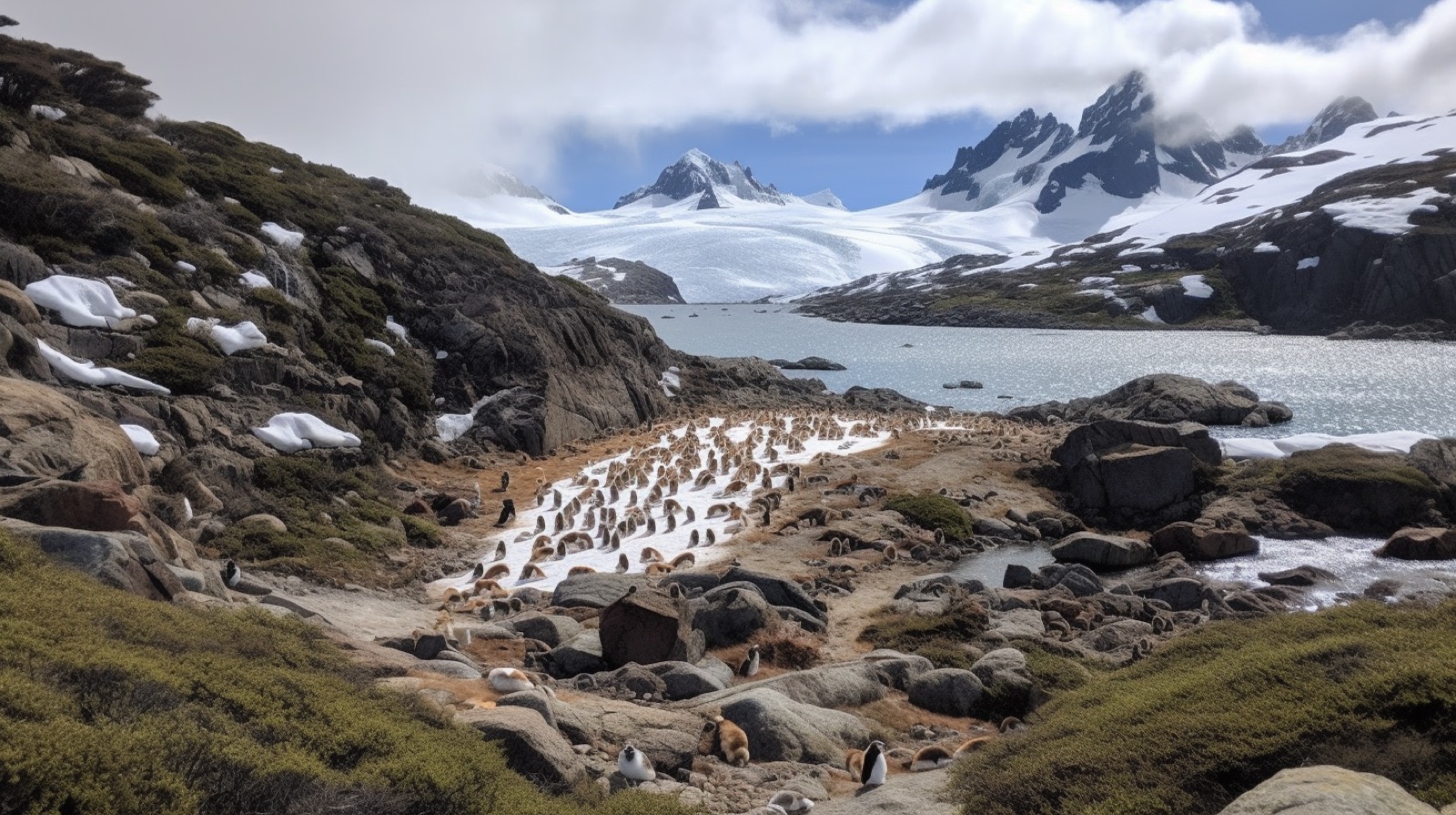 Elegant living room with modern furniture
